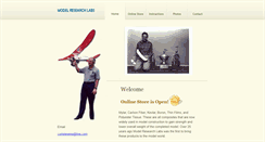 Desktop Screenshot of modelresearchlabs.com